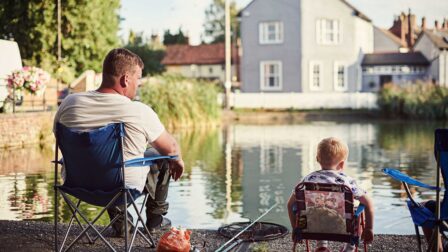 Father and son fishing - Chelmsford - Beresfords Estate agents - Essex
